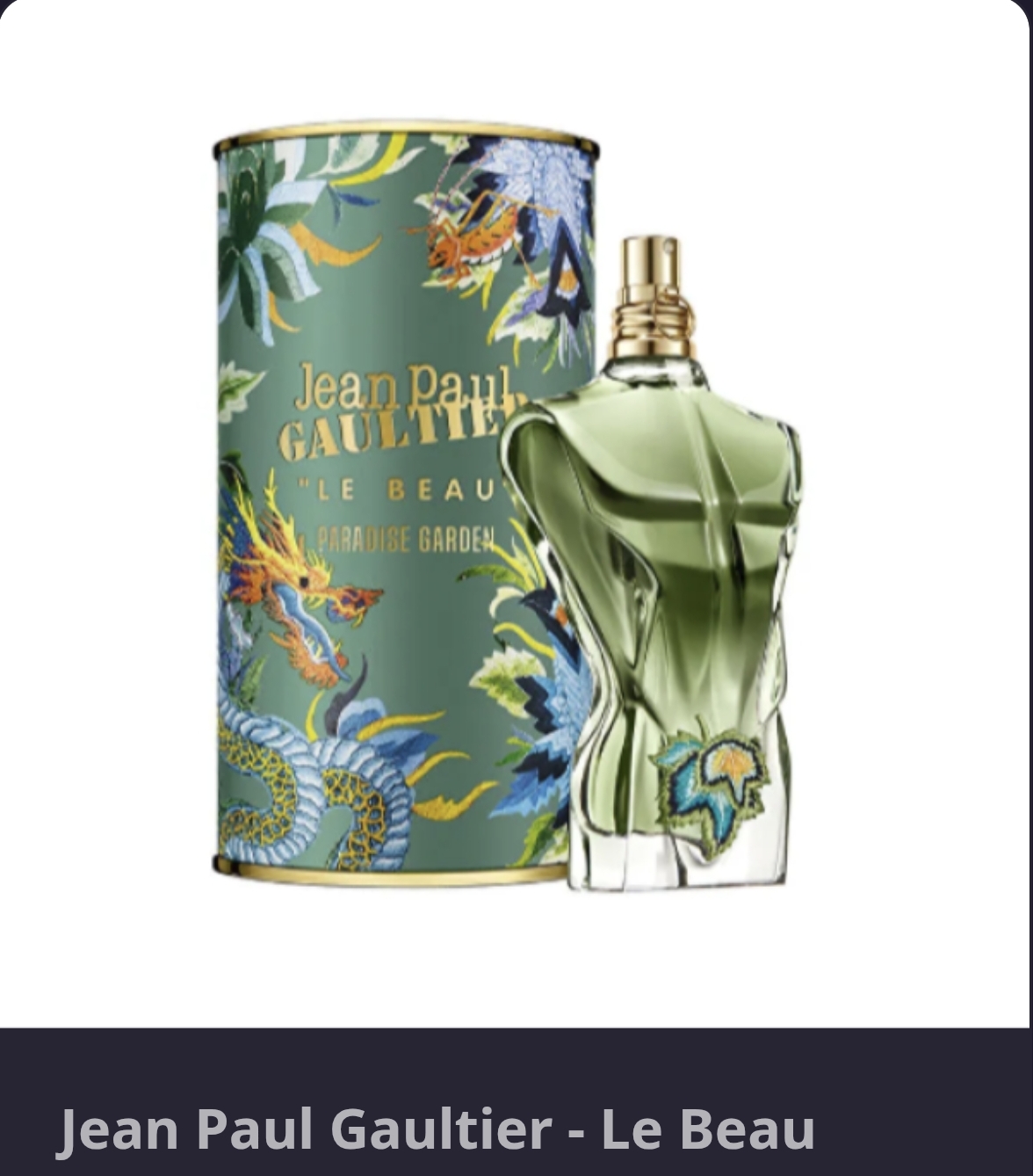 E 258 jean paul gaulter-le beau paradise garden