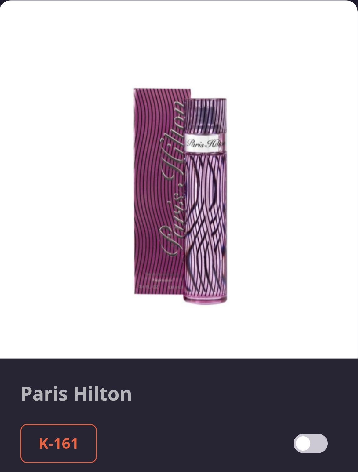 K 161 Paris Hilton