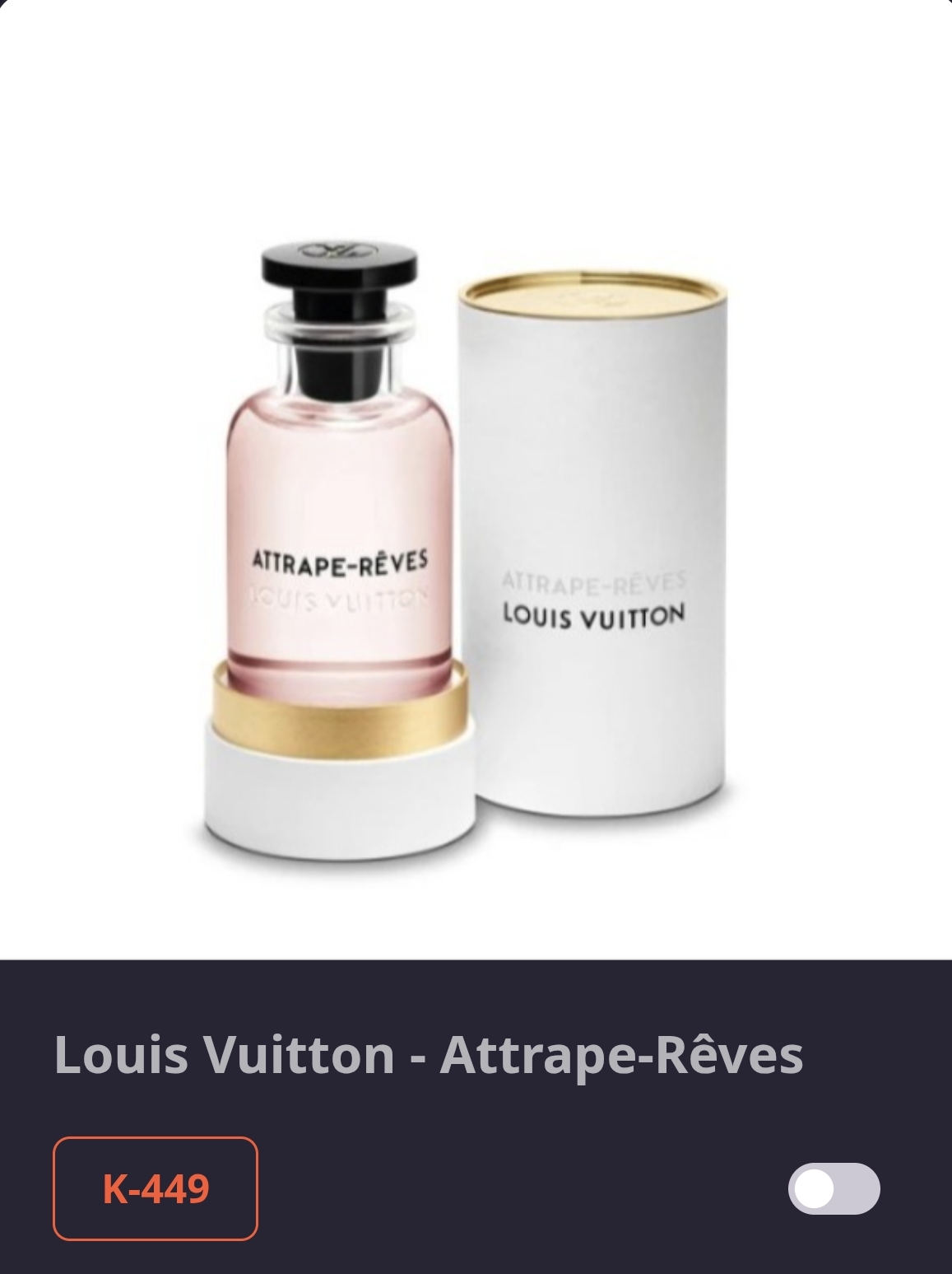 K 449 Louis Vuitton-Attrape-Reves