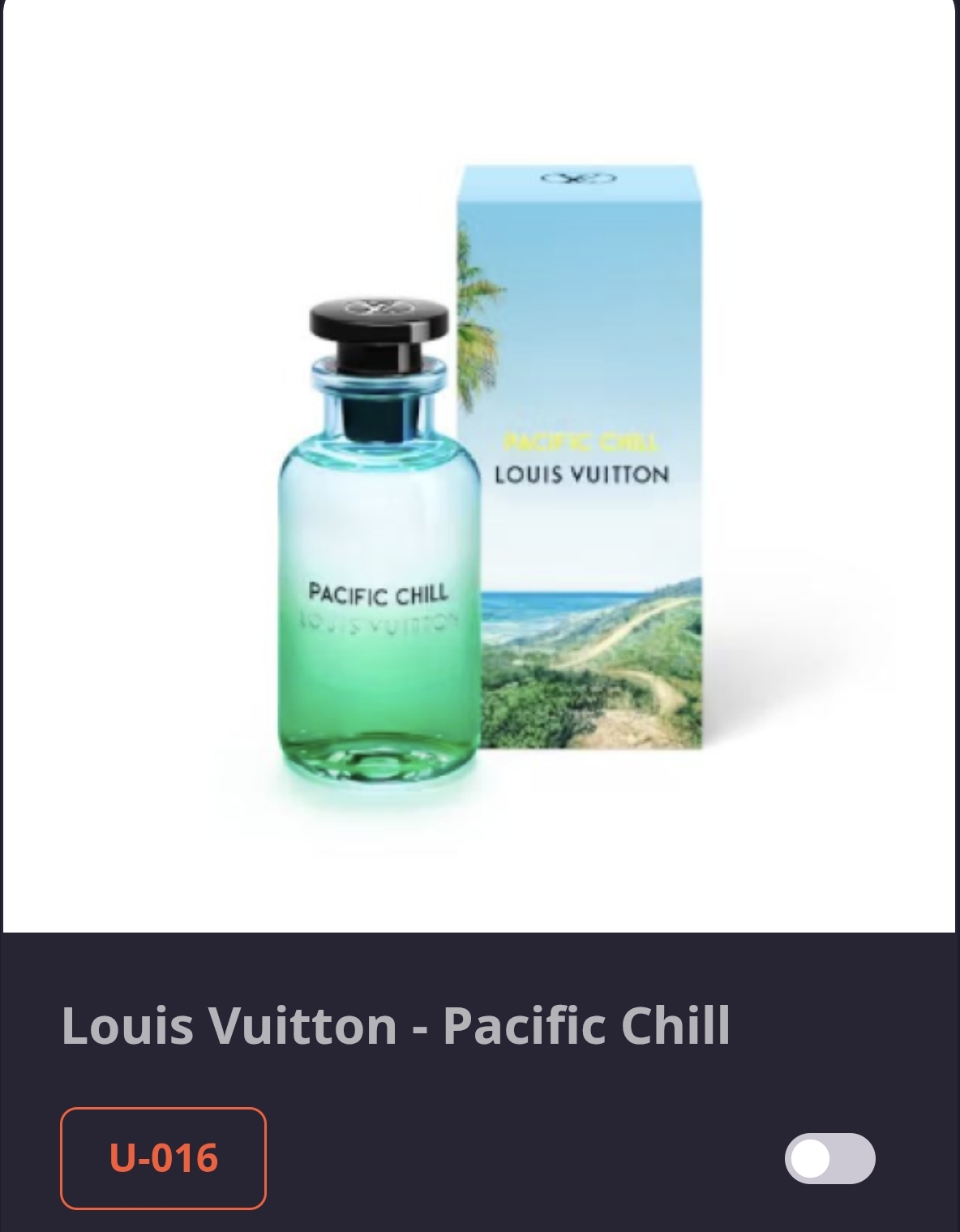 U 016 Louis Vuitton-pacific Chill