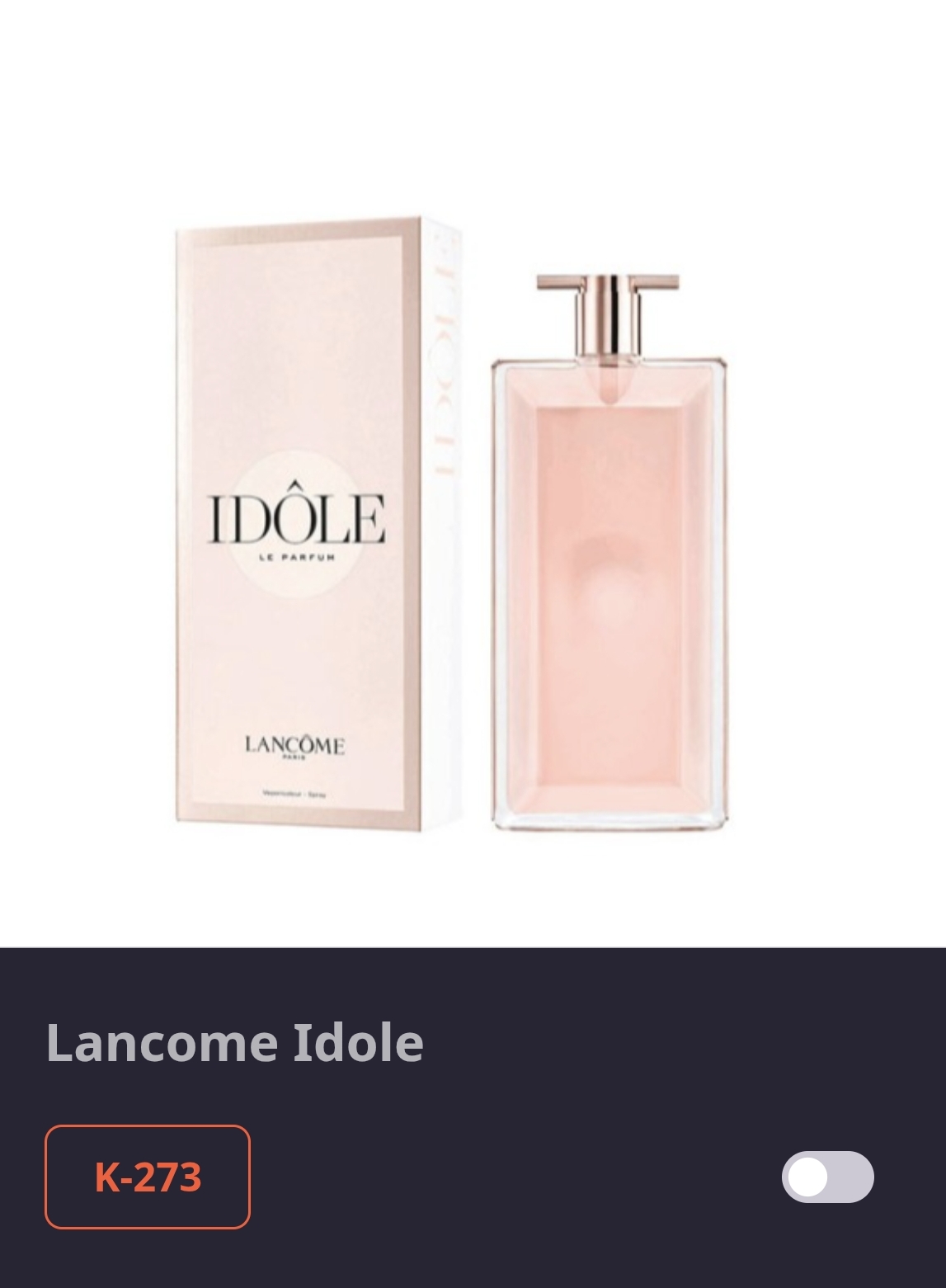კოდი K 273 IDOLE - LANCOME 