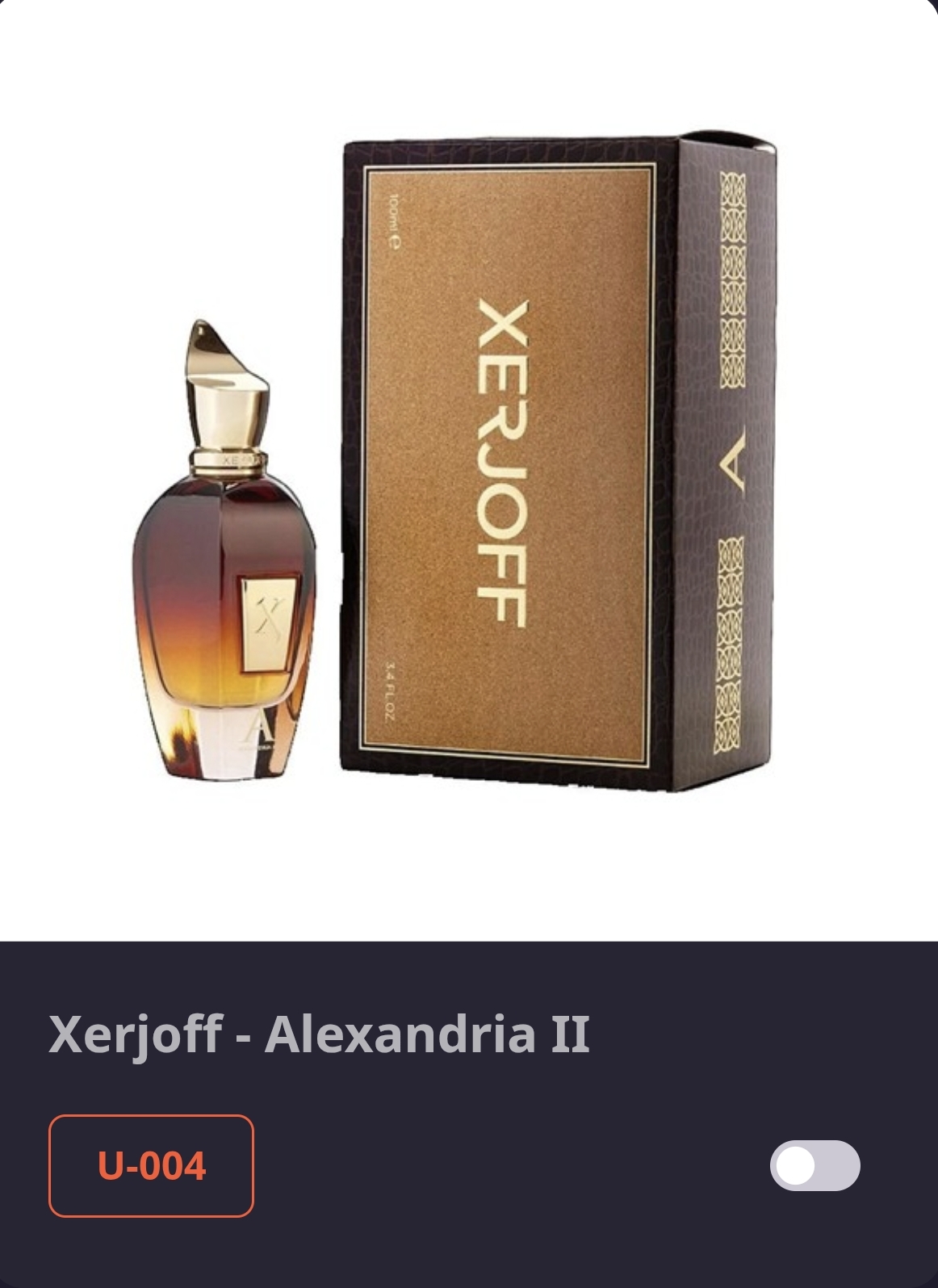  U 004  XERJOF - ALEXANDER 2