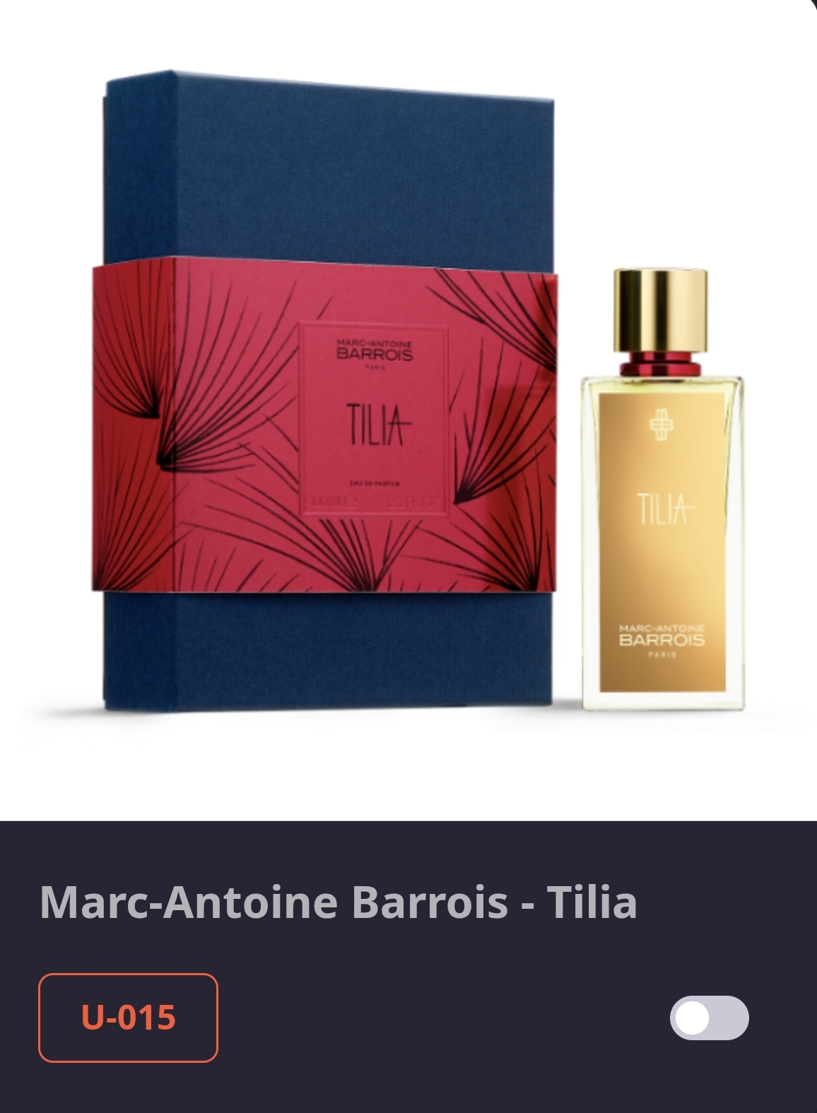 U 015 Marc-Antoine Barrois-Tilia