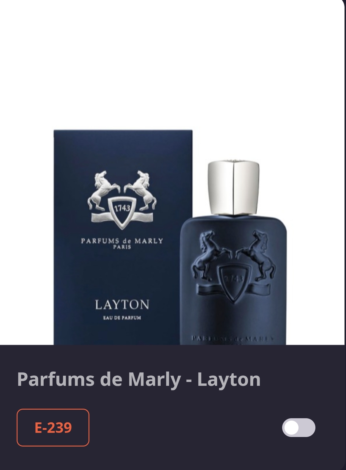 E 239 LAYTON-FREDEMARLEY