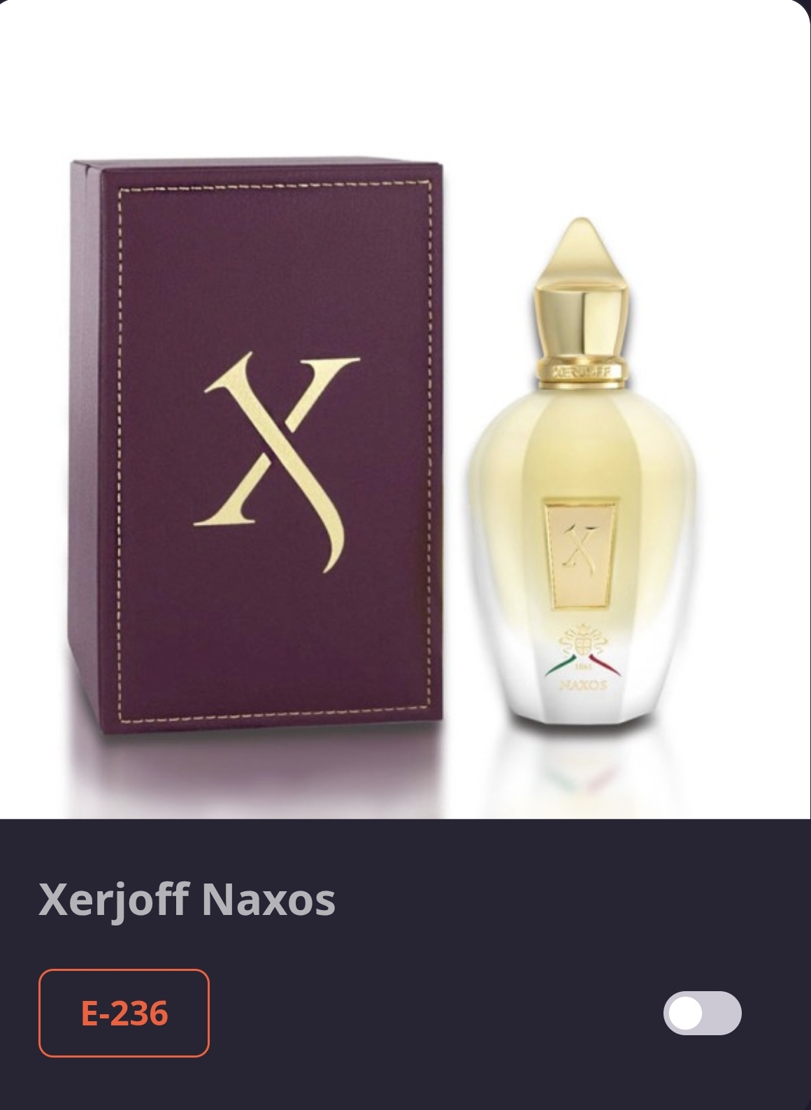 E 236 XERJOF-NAKSOS 1861