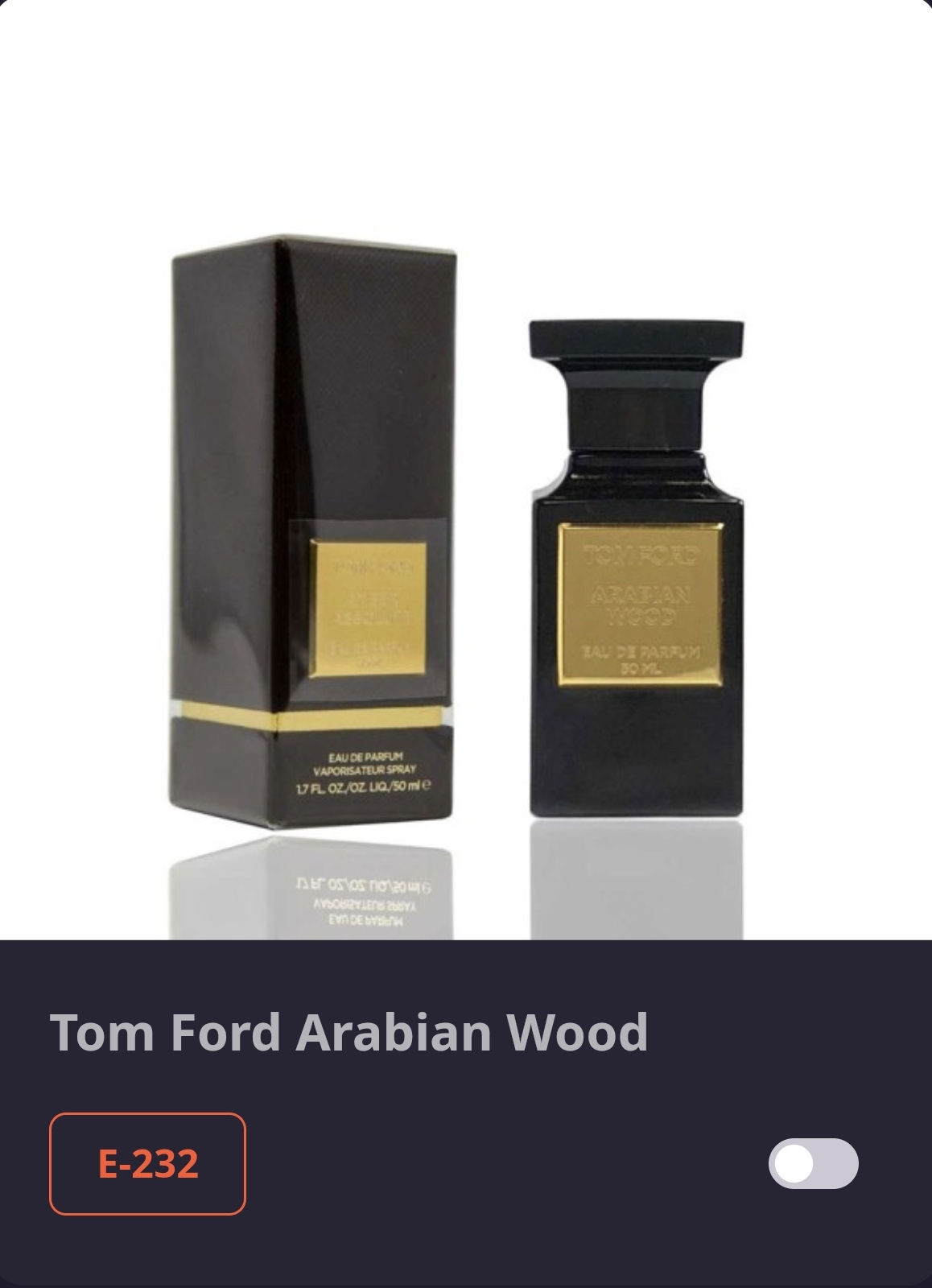  E 232 TOM FORD-ARABIA WOOD 