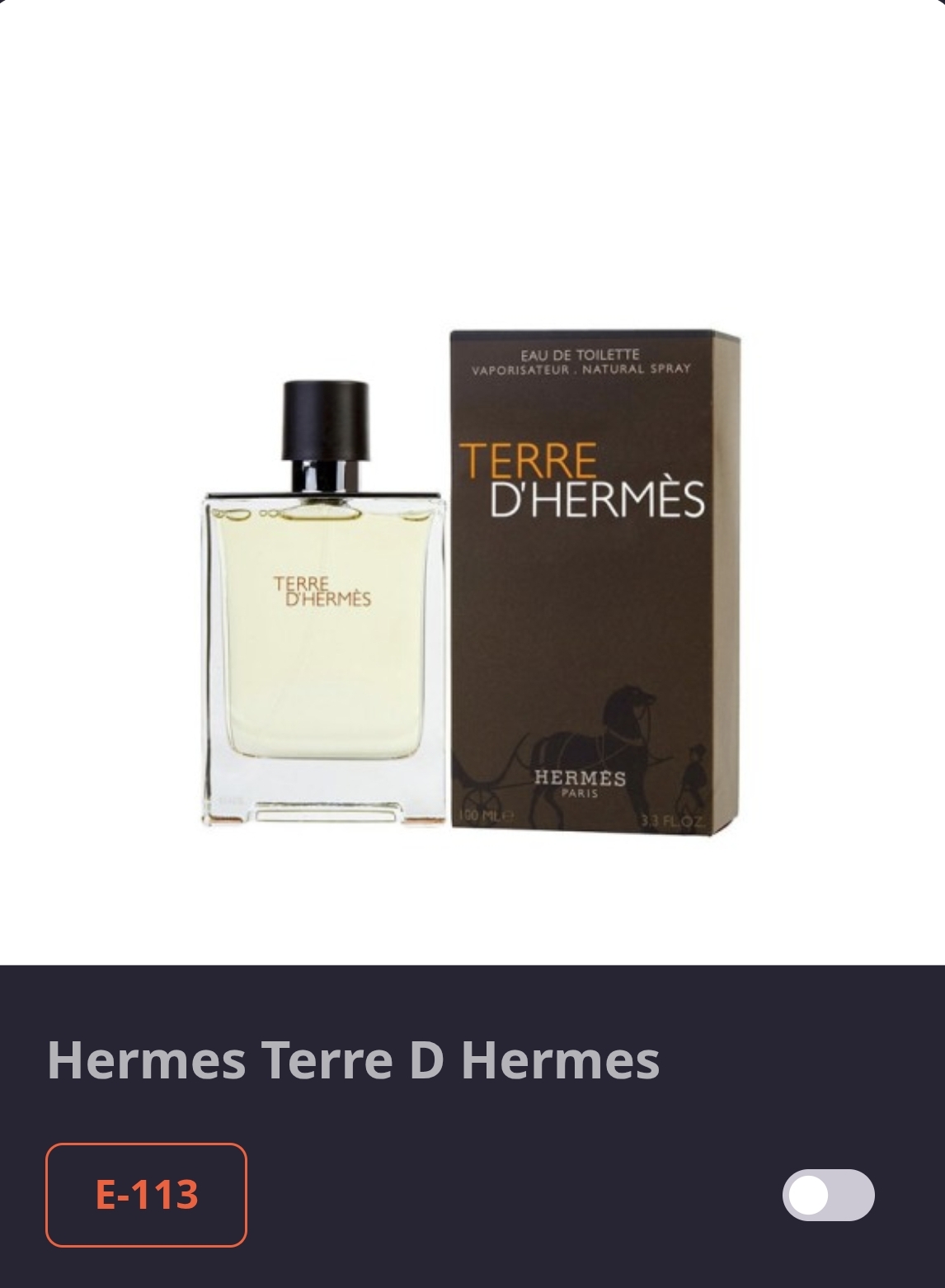 E 113 HERMES-TERRE D'HERMES