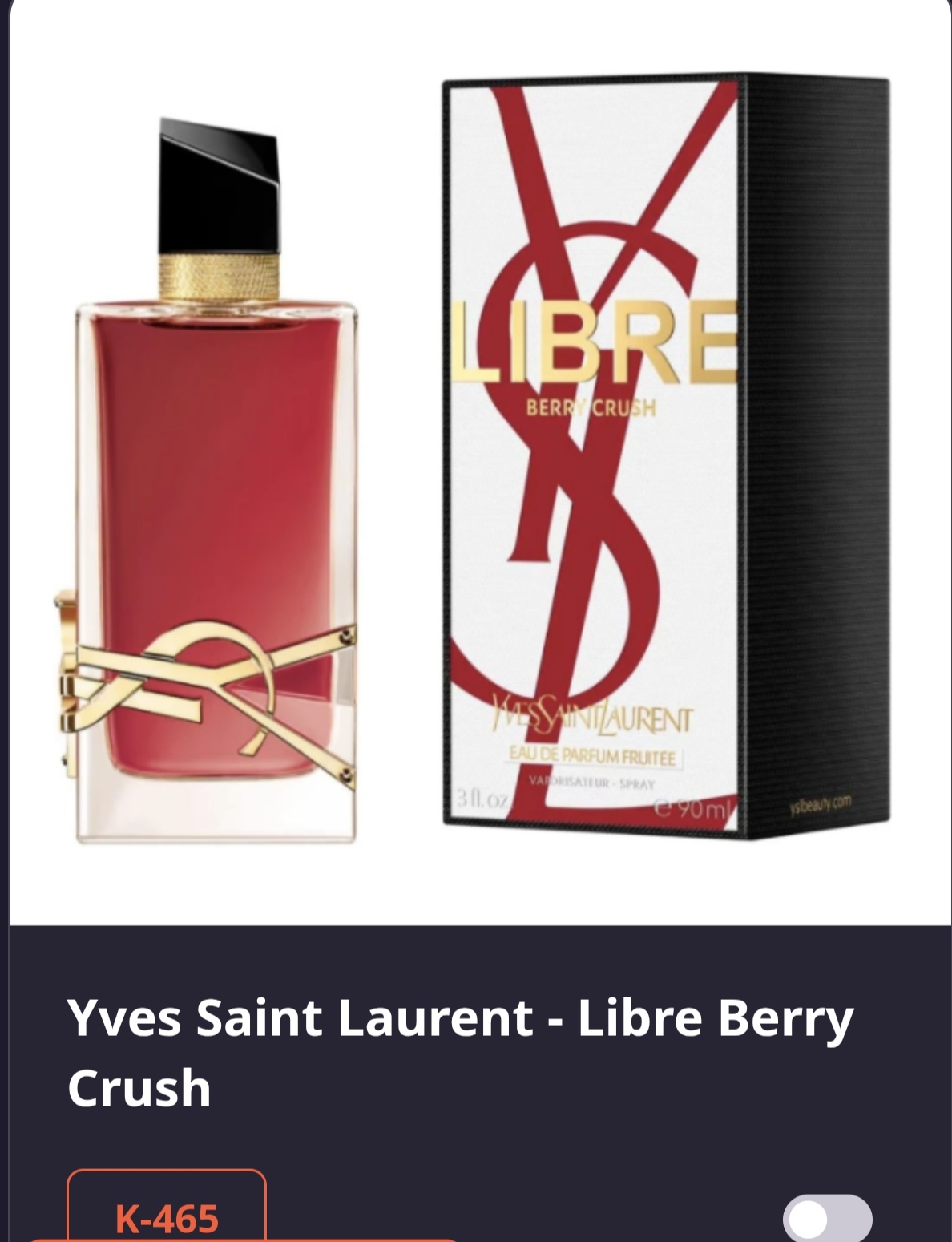 K 465 - Yves Saint Laurent - Libre Berry Crush
